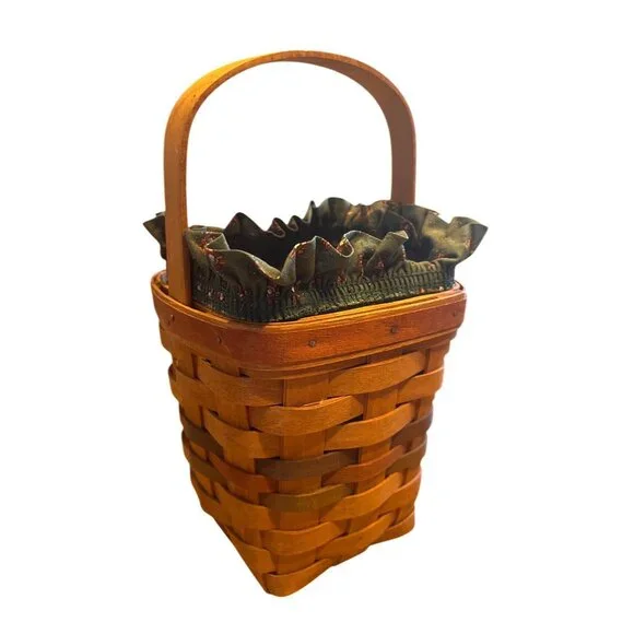 Vtg '92 Longaberger Shades of Autumn Bittersweet Basket - Picture 1 of 5